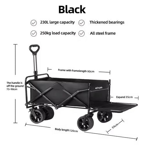 Foldable Portable Picnic Outdoor Camping Cart