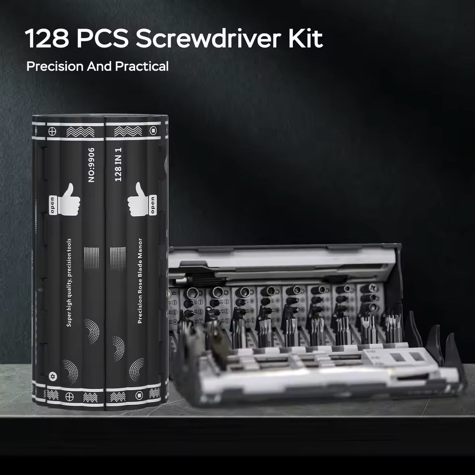 128-in-1 Precision Screwdriver Set (Magnetic)