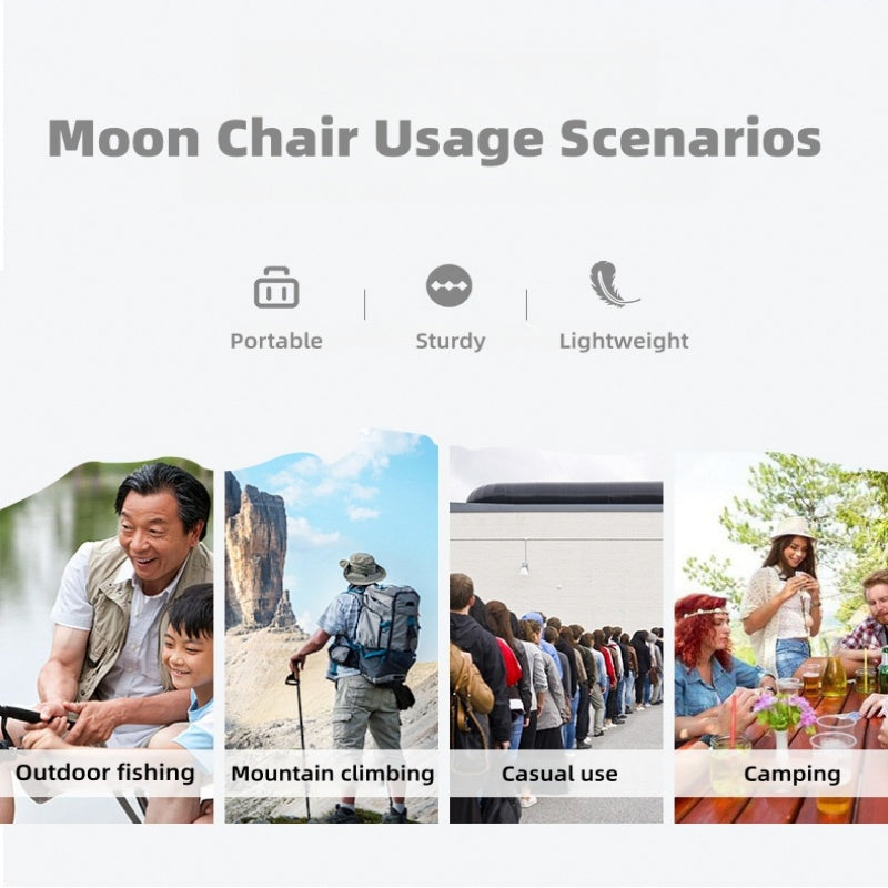 Outdoor moon chair